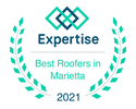 Expertise 2021 Best Roofers in Marietta, Georgia Badge