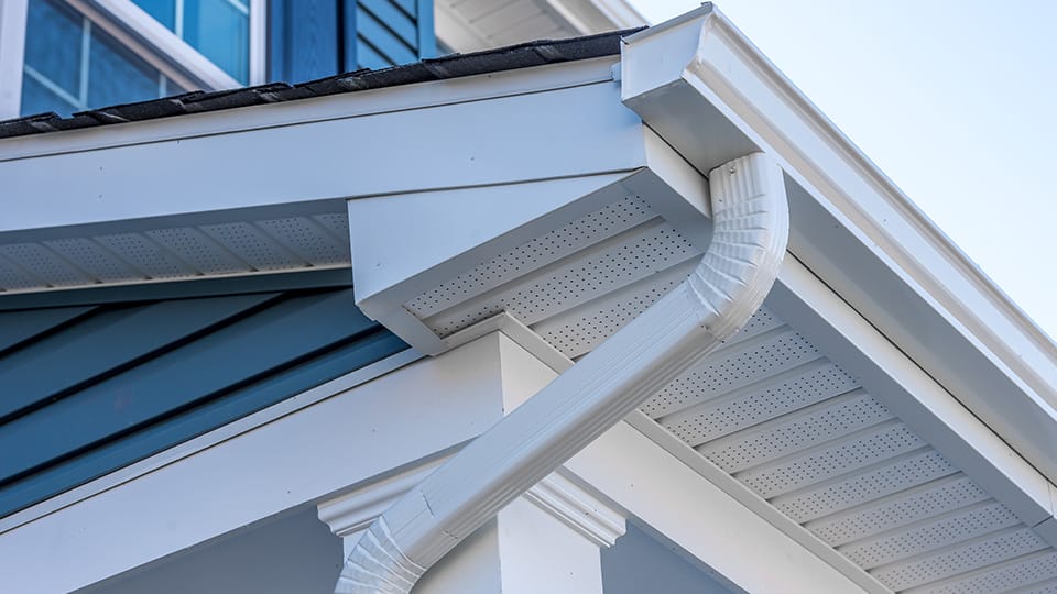 gutters-service Gutters installation project